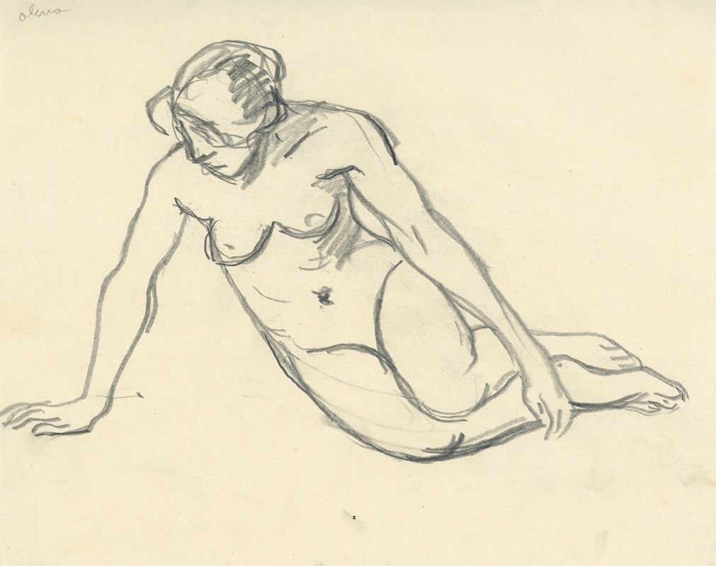 Albert Daenens - Zittende figuur