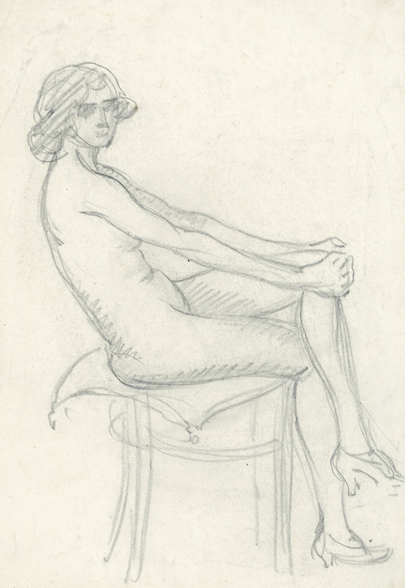 Albert Daenens - Zittende figuur