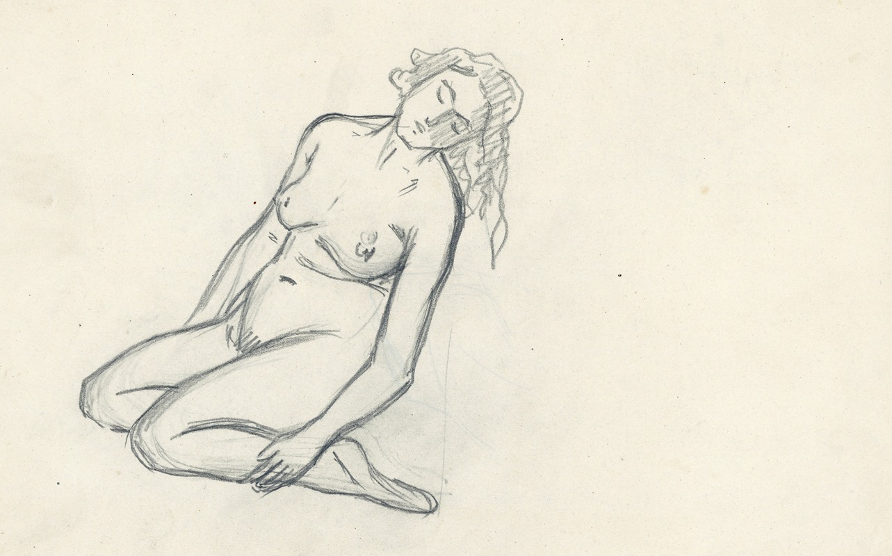 Albert Daenens - Zittende figuur