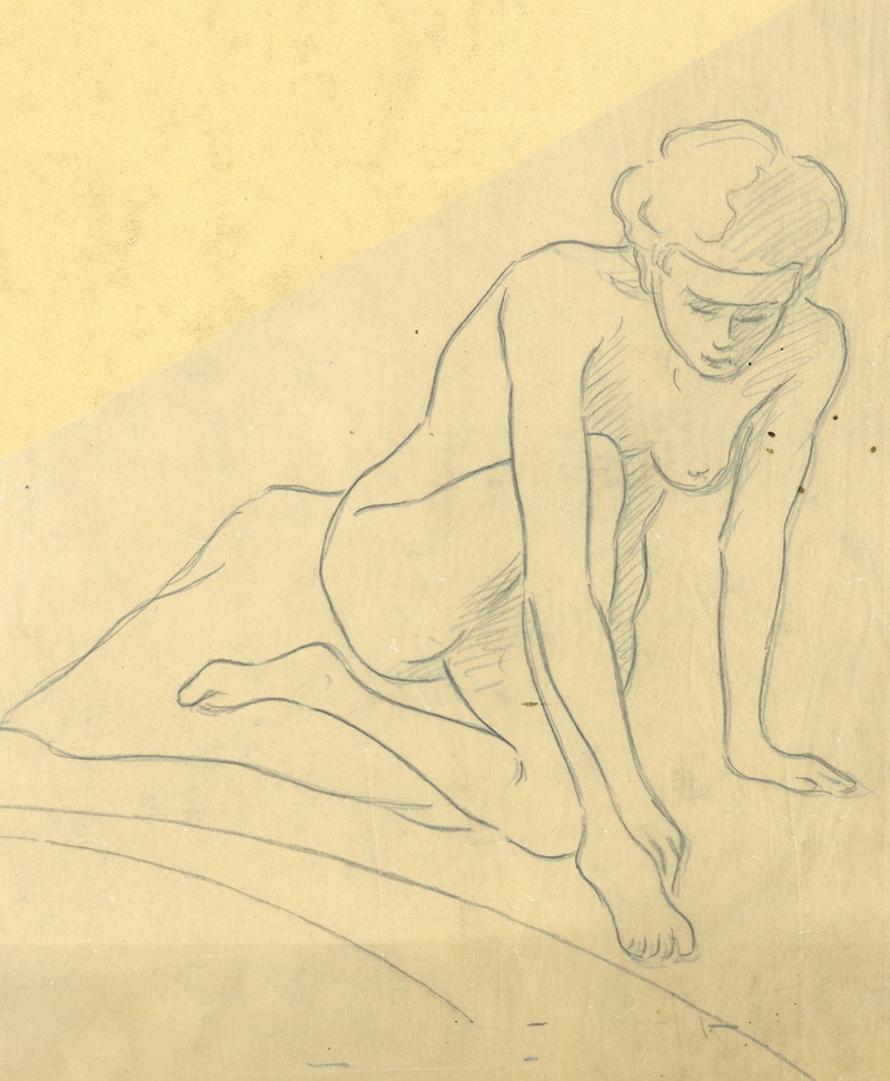 Albert Daenens - Zittende figuur