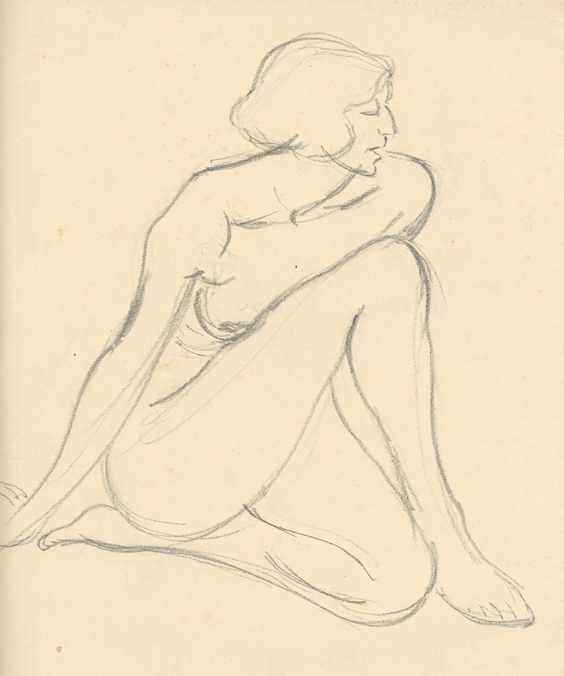 Albert Daenens - Zittende figuur