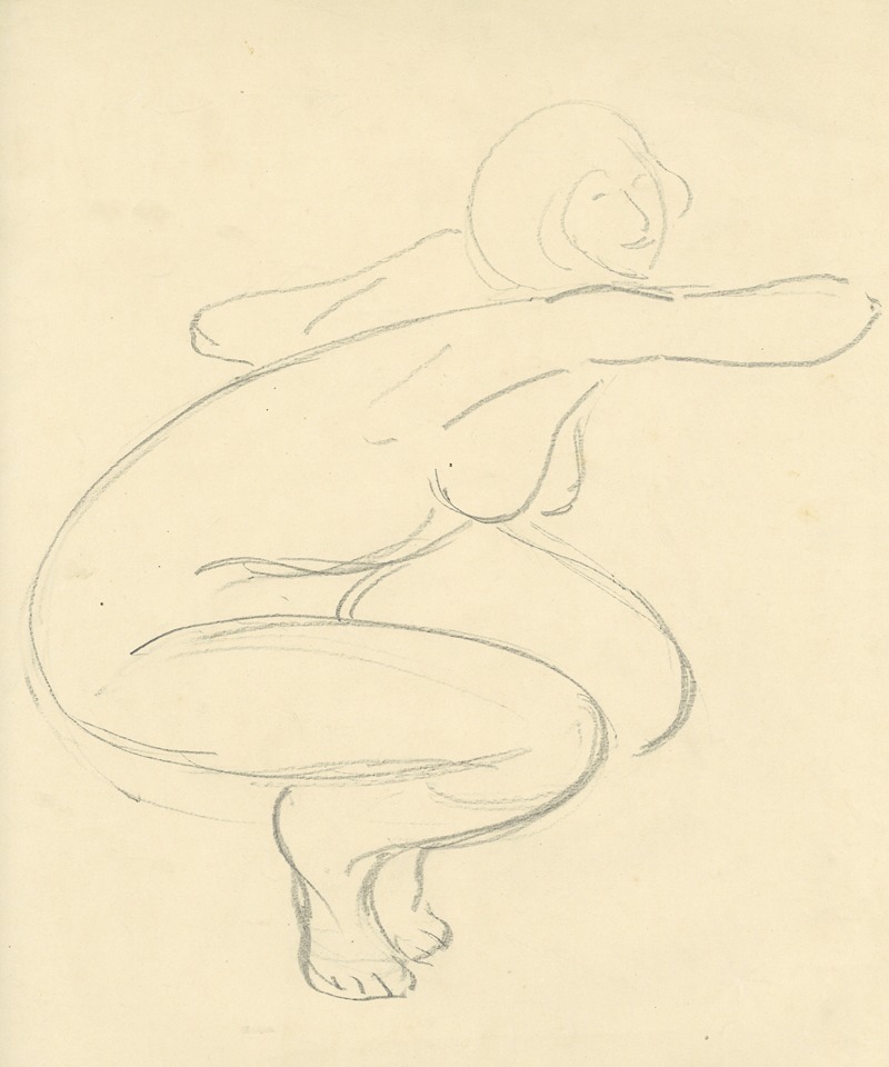 Albert Daenens - Zittende figuur