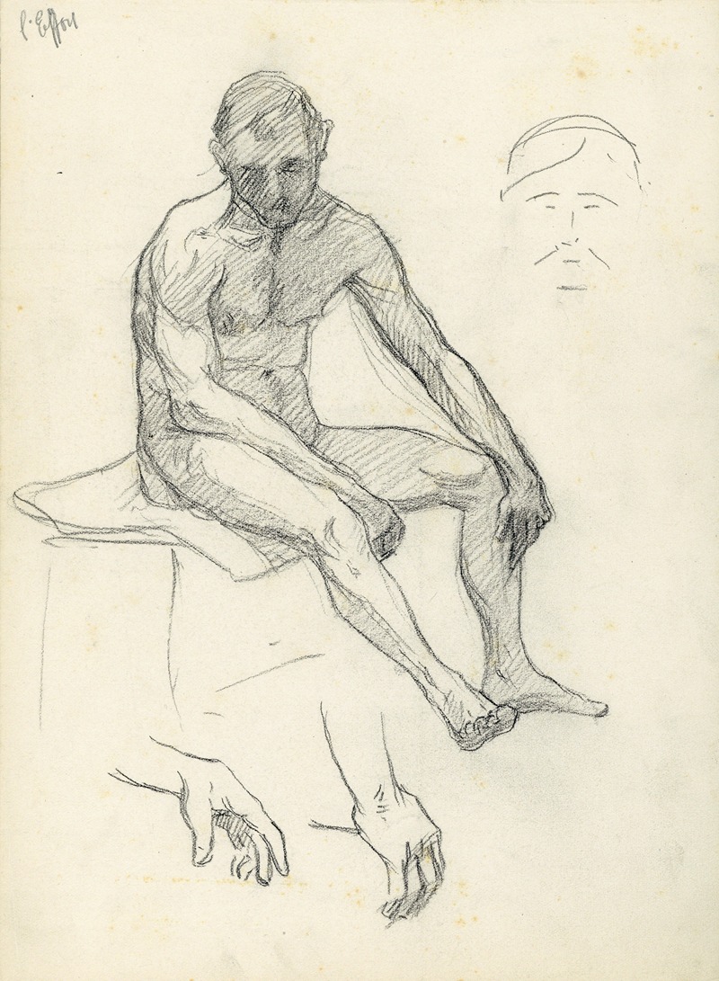 Albert Daenens - Zittende figuur