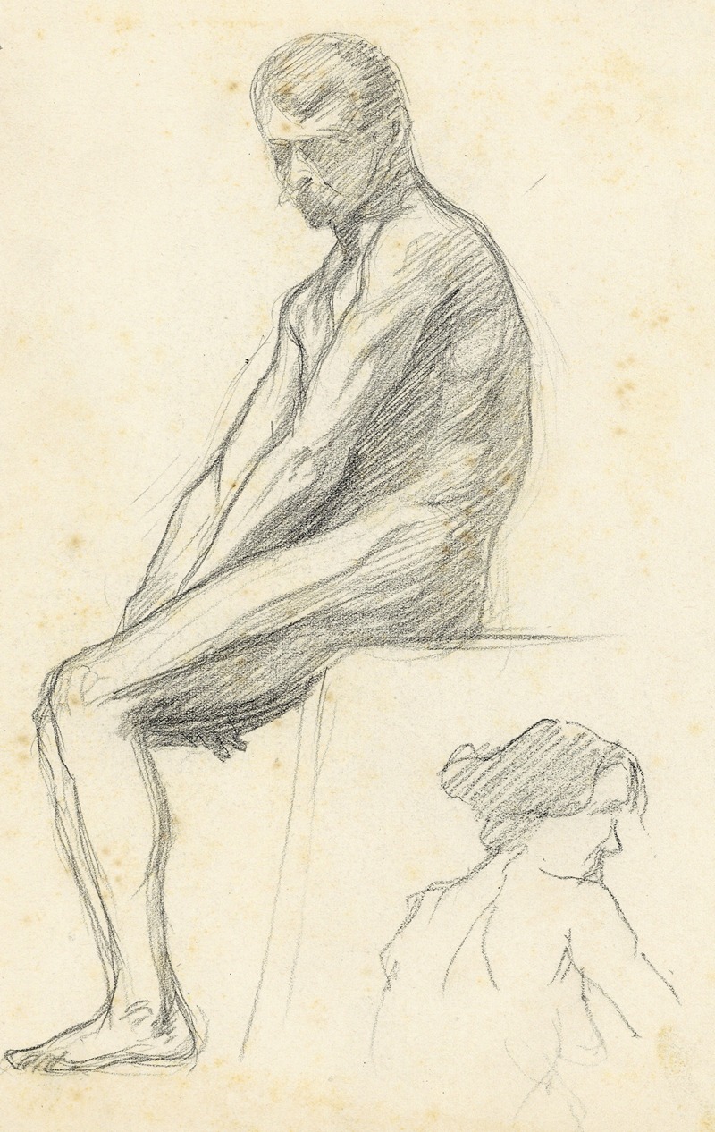 Albert Daenens - Zittende figuur