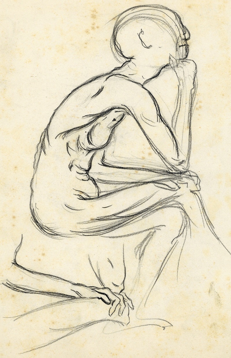 Albert Daenens - Zittende figuur