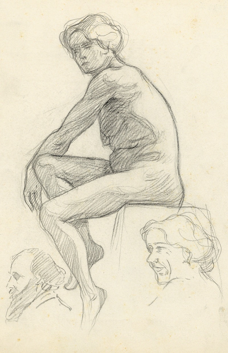 Albert Daenens - Zittende figuur