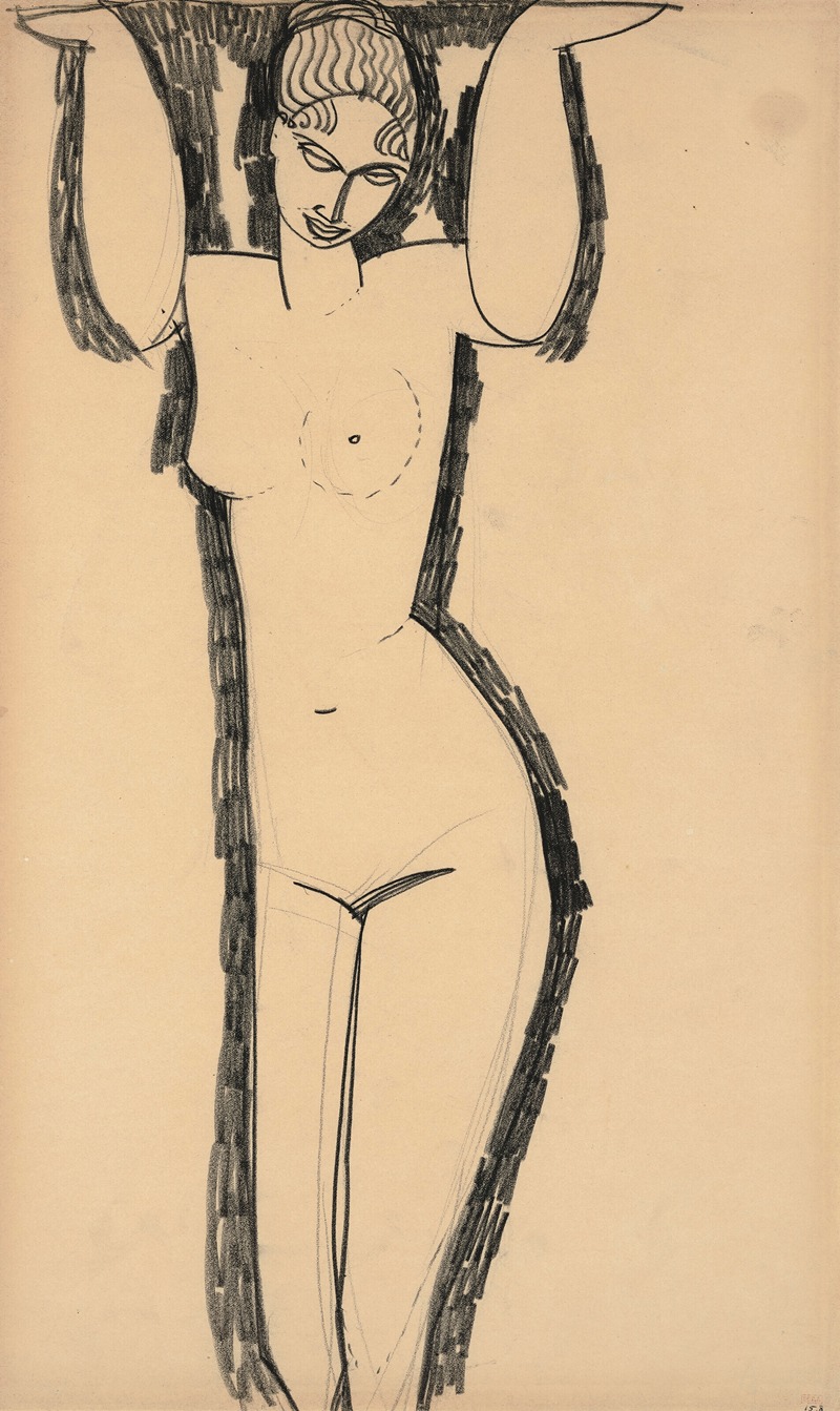 Amedeo Modigliani - Cariatide