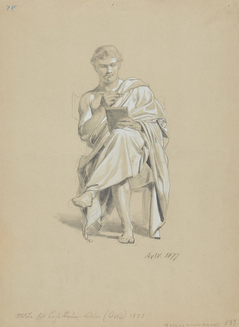 Anton von Werner - Ovid