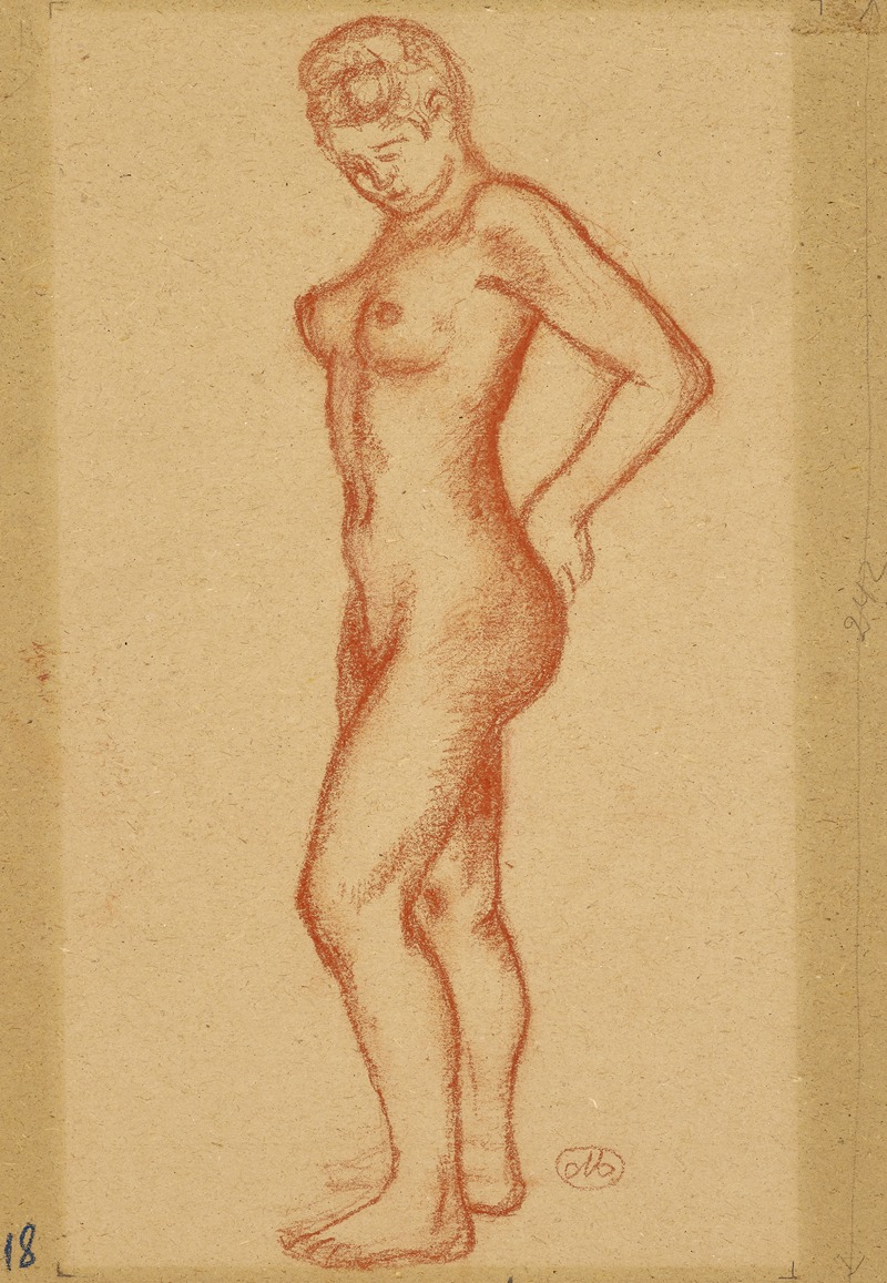 Aristide Maillol - Nu debout
