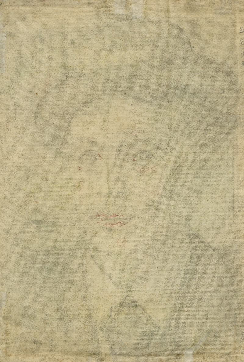 Eugeen Van Mieghem - schets portret