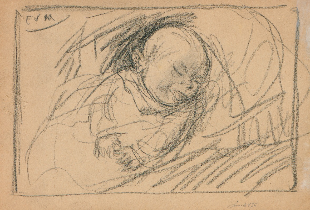 Eugeen Van Mieghem - Slapende baby