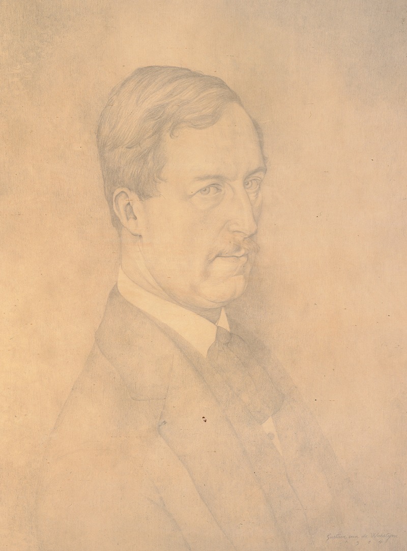 Gustave Van de Woestijne - Portrait d’Albert Ier, roi des Belges (1875-1934)