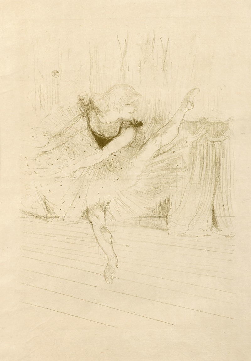 Henri de Toulouse-Lautrec - Miss Ida Heath, danseuse anglaise