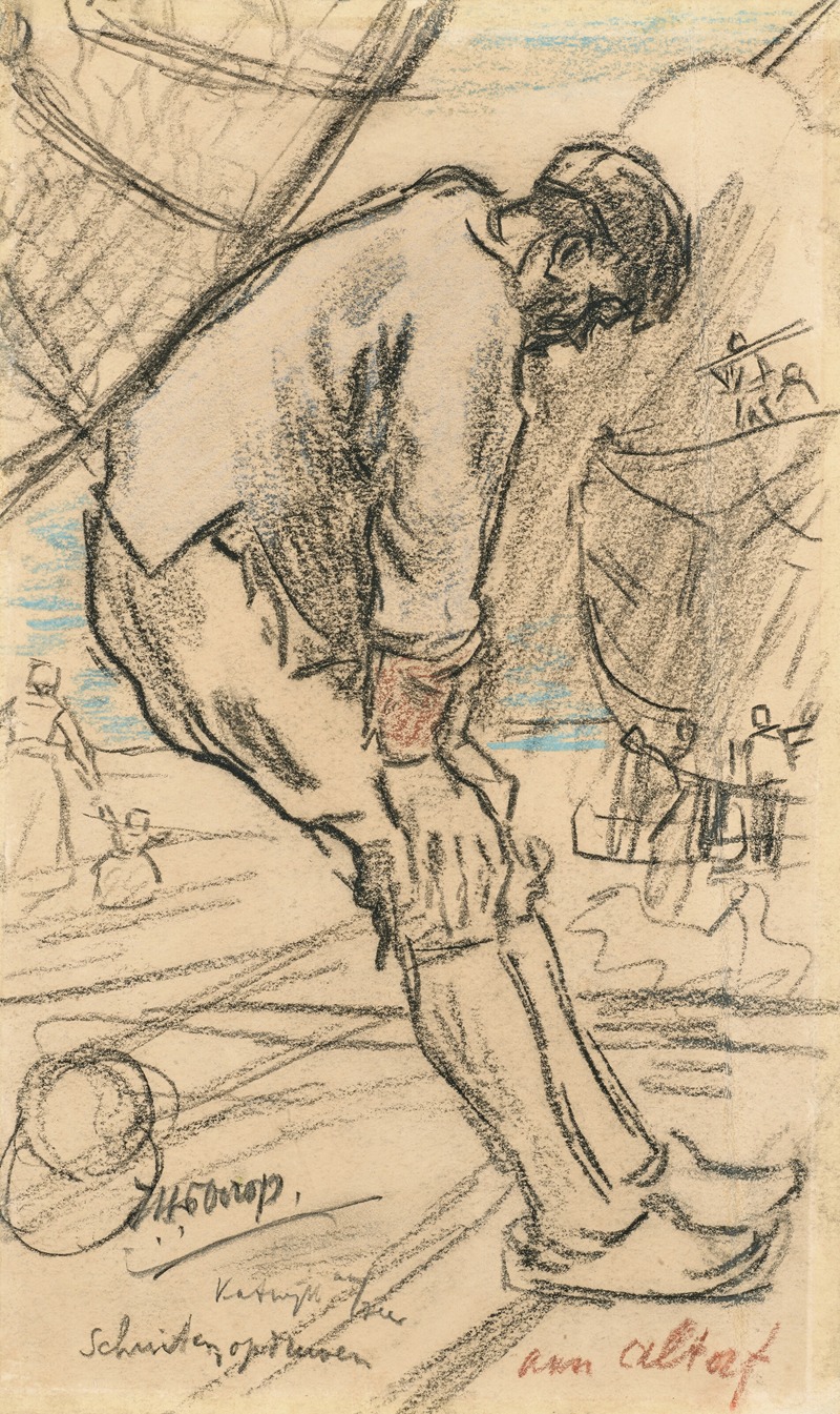 Jan Toorop - Schuiten opduwen