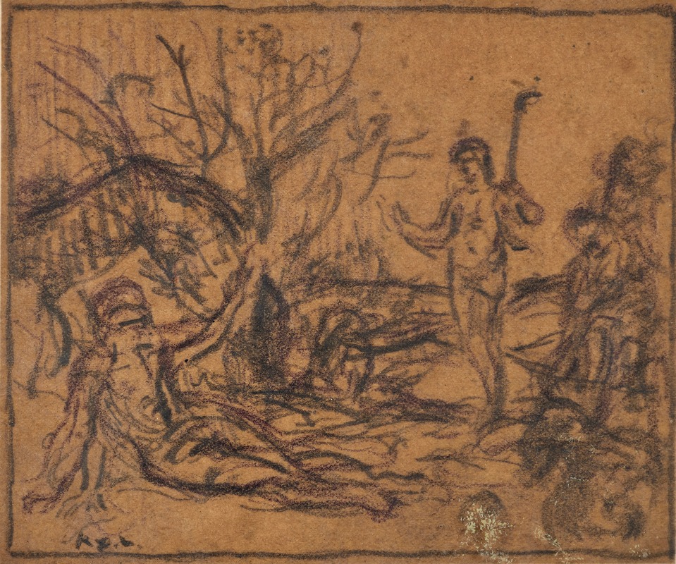 Ker-Xavier Roussel - Scène mythologique et paysage