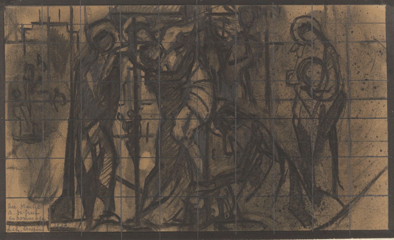 Louis-Charles Crespin - Descent from the Cross