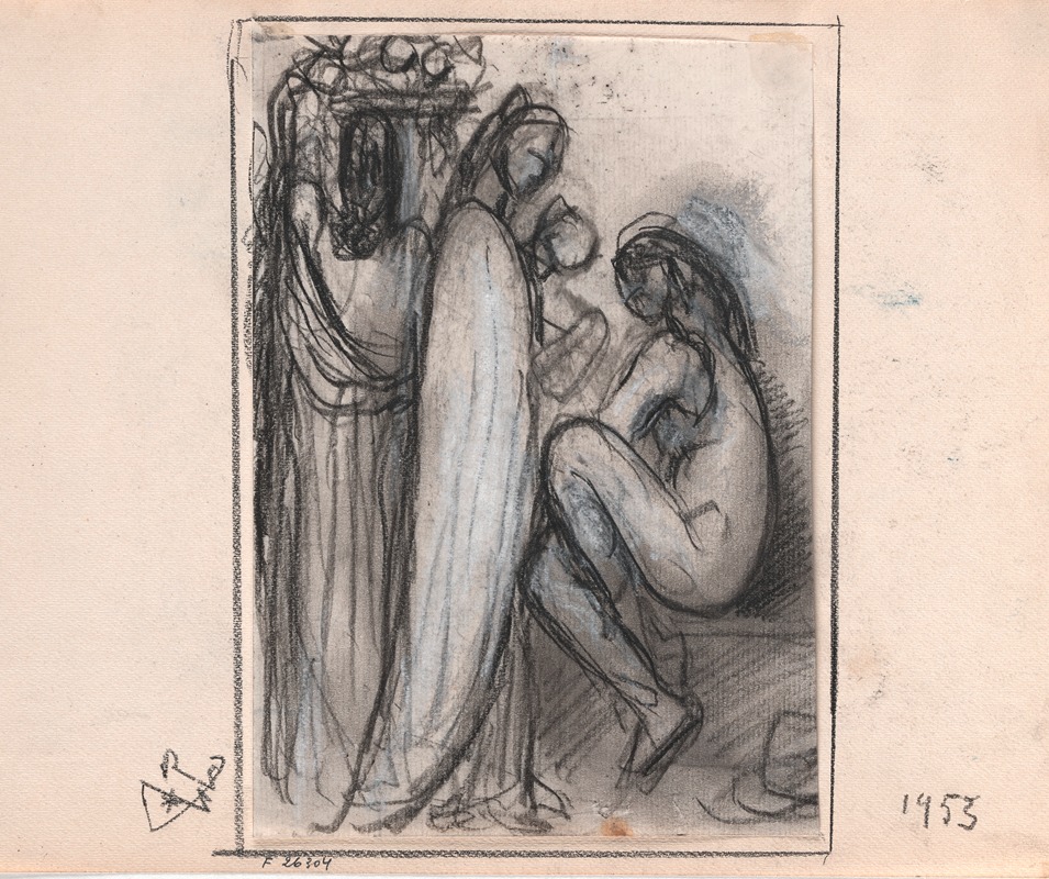 Victor Rousseau - Three women