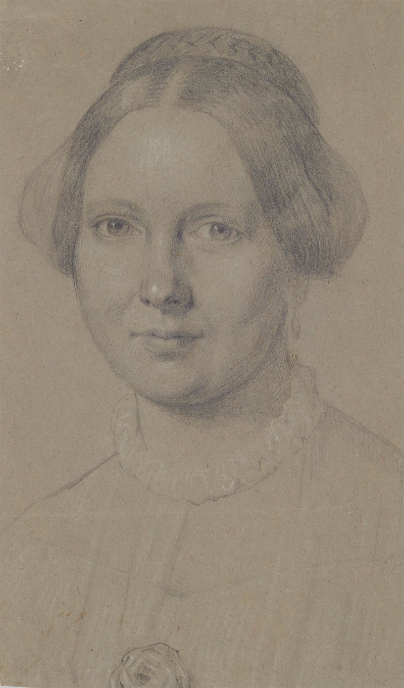 Wilhelm von Kügelgen - Frauenkopf