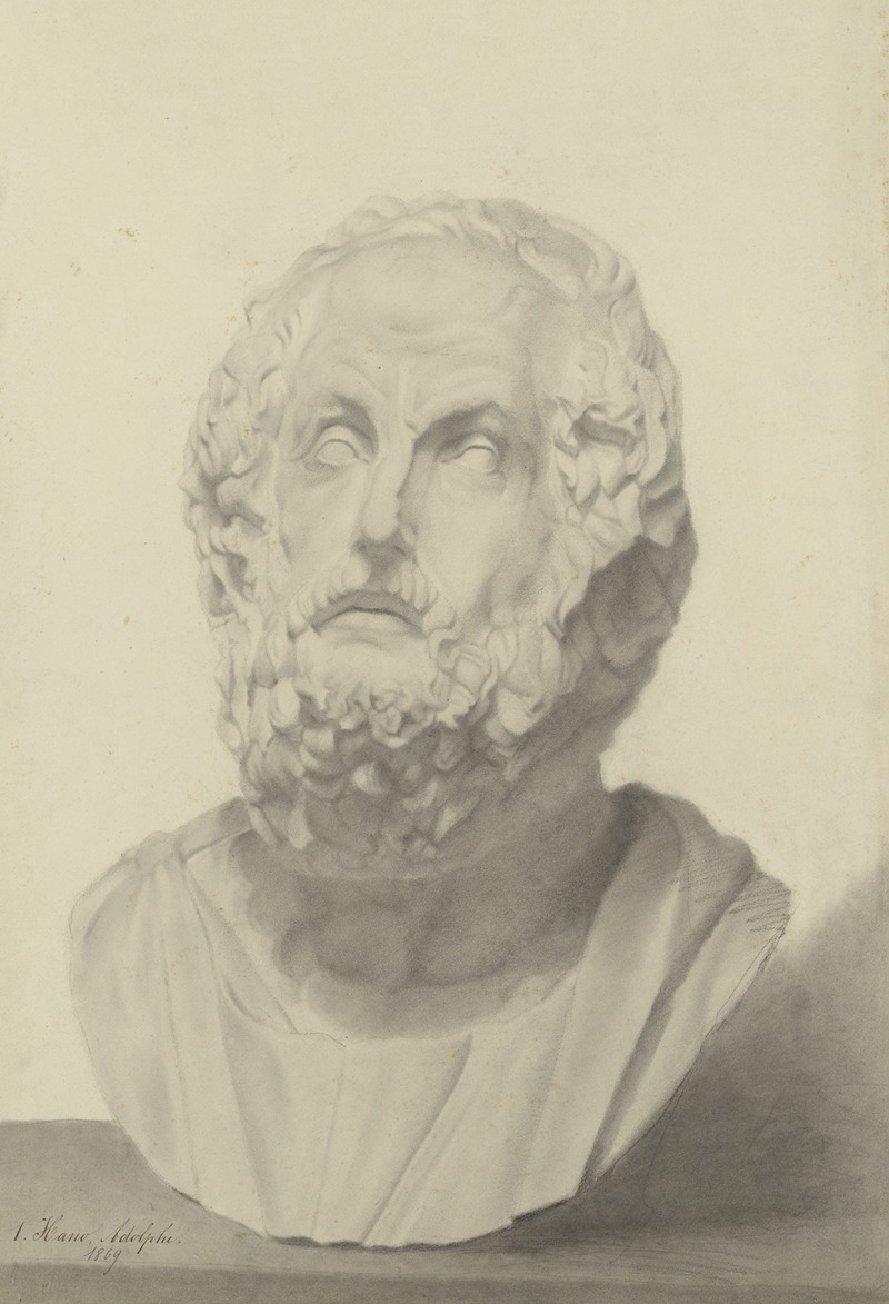 Adolphe Hano - Bust of Homer