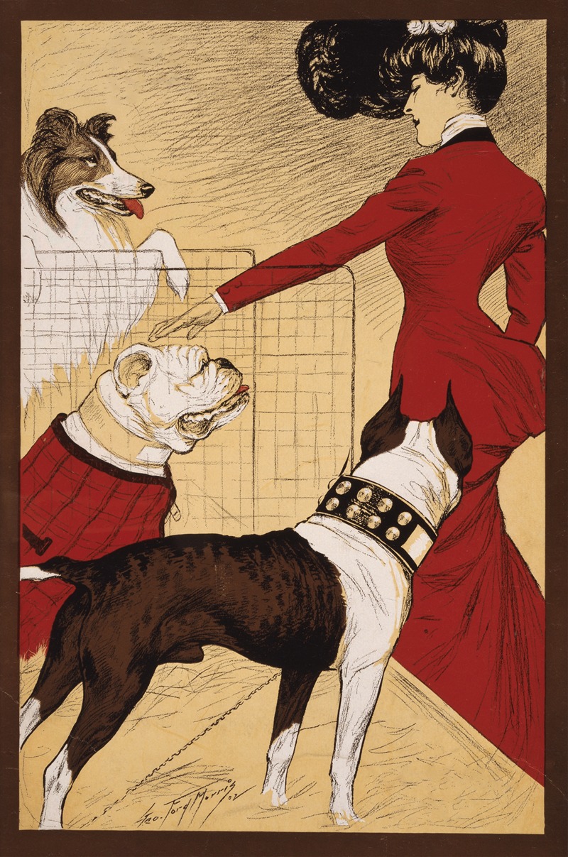 George Ford Morris - Chicago Kennel Club’s dog show