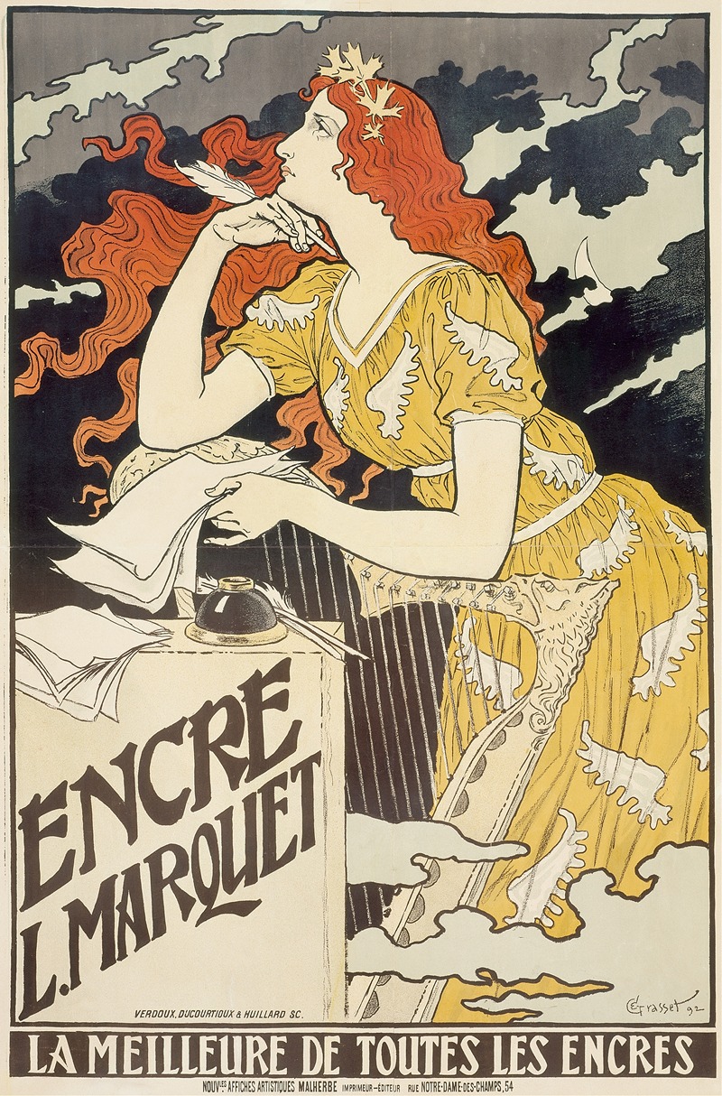 Eugène Grasset - Encre L. Marquet