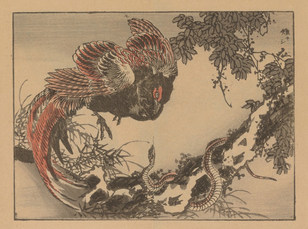 Kōno Bairei - Bairei gafu, Pl.06