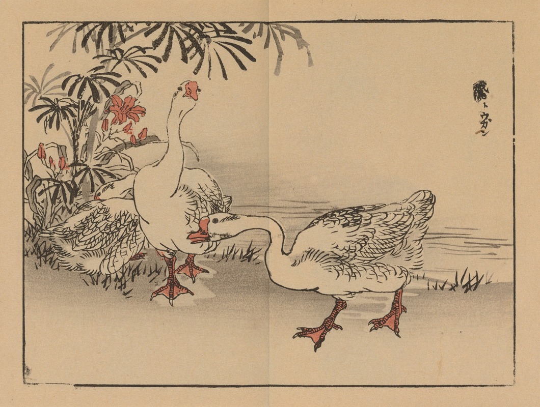 Kōno Bairei - Bairei gafu, Pl.10