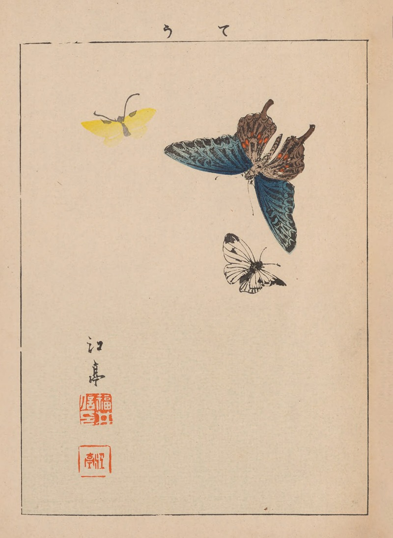 Kōtei Fukui - Kachō gafu, Pl.14