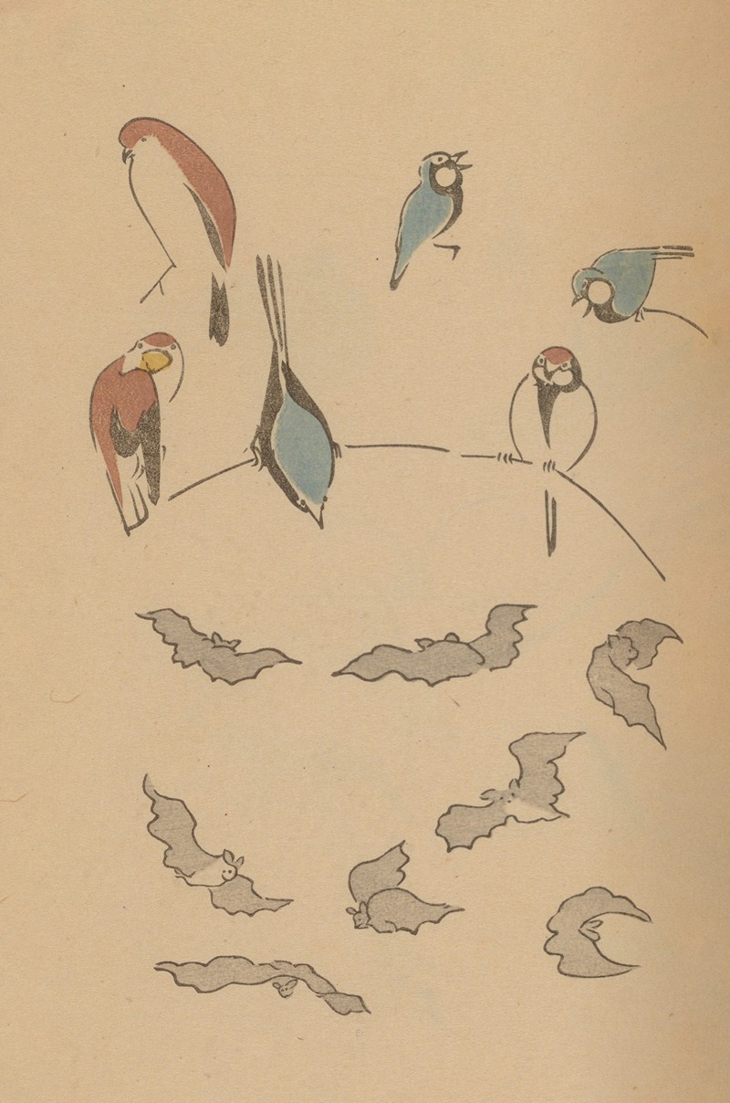 Masayoshi Kitao - Chōjū ryakugashiki, Pl.32