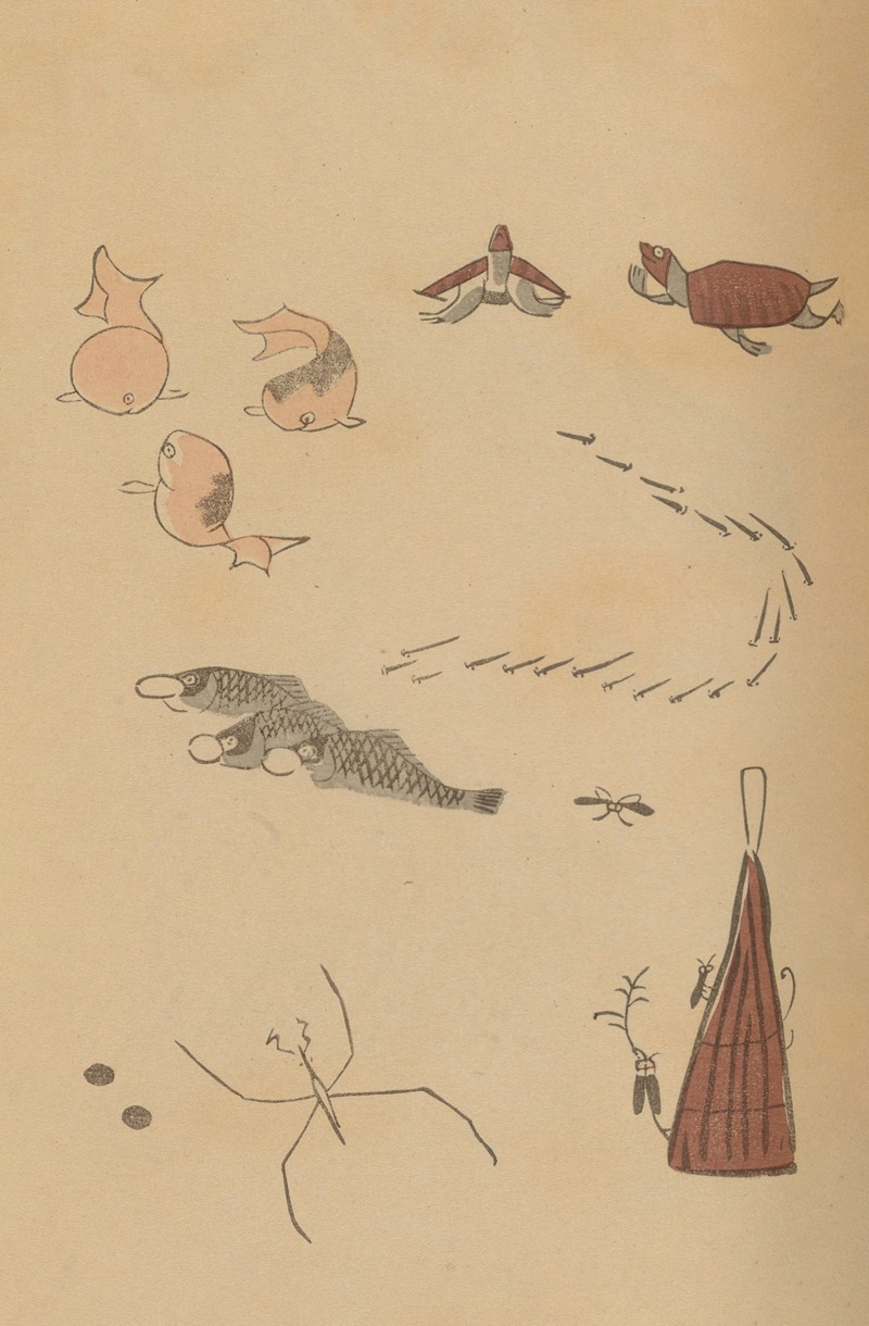 Masayoshi Kitao - Chōjū ryakugashiki, Pl.40