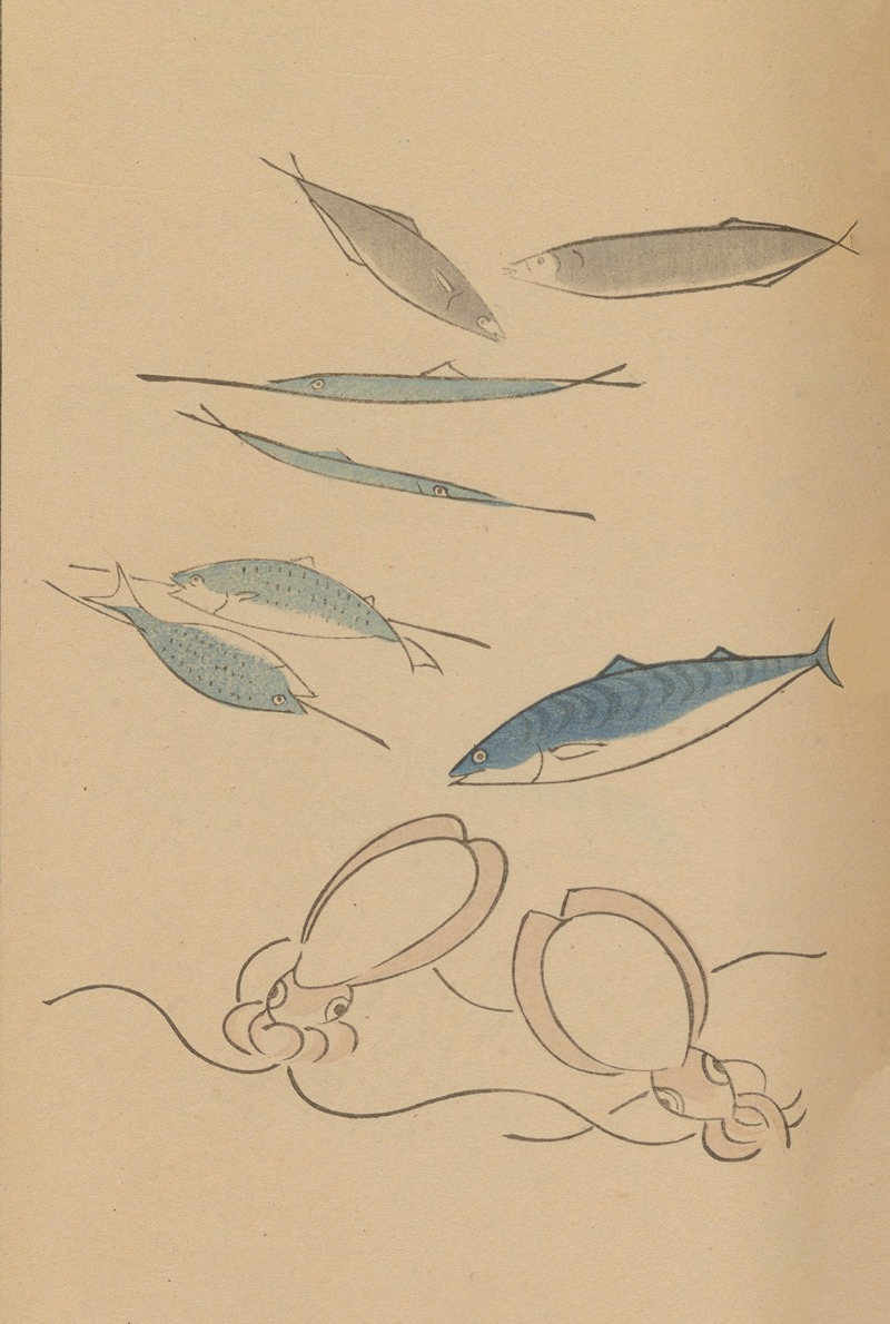 Masayoshi Kitao - Chōjū ryakugashiki, Pl.46