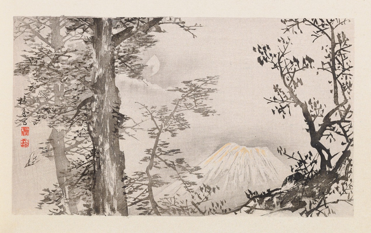Takeuchi Seihō - Seihō jūni Fuji, Pl.04