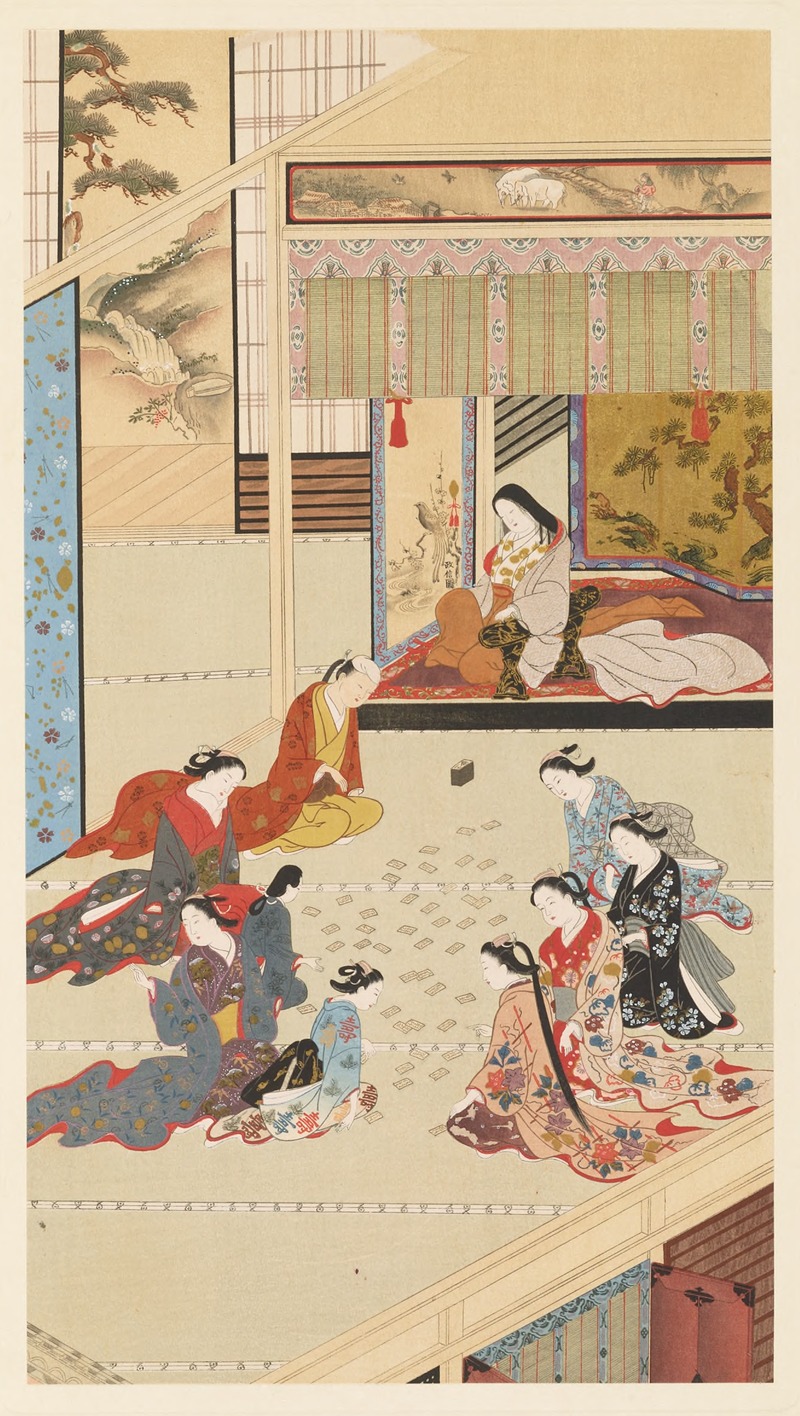 Shiichi Tajima - Masterpieces selected from the Ukiyoyé School, Pl.01