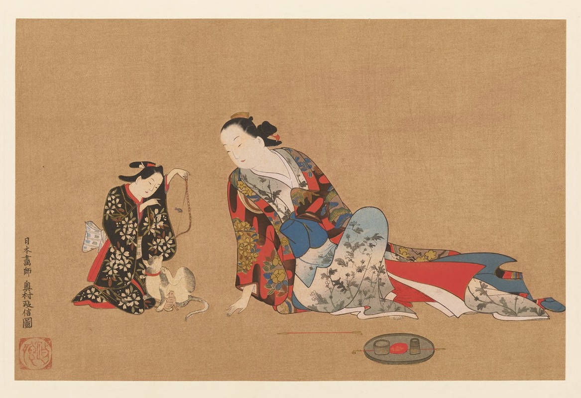 Shiichi Tajima - Masterpieces selected from the Ukiyoyé School, Pl.02