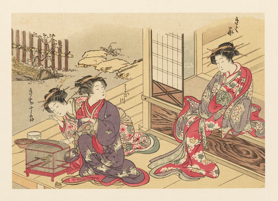 Shiichi Tajima - Masterpieces selected from the Ukiyoyé School, Pl.05