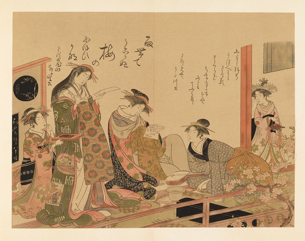 Shiichi Tajima - Masterpieces selected from the Ukiyoyé School, Pl.06