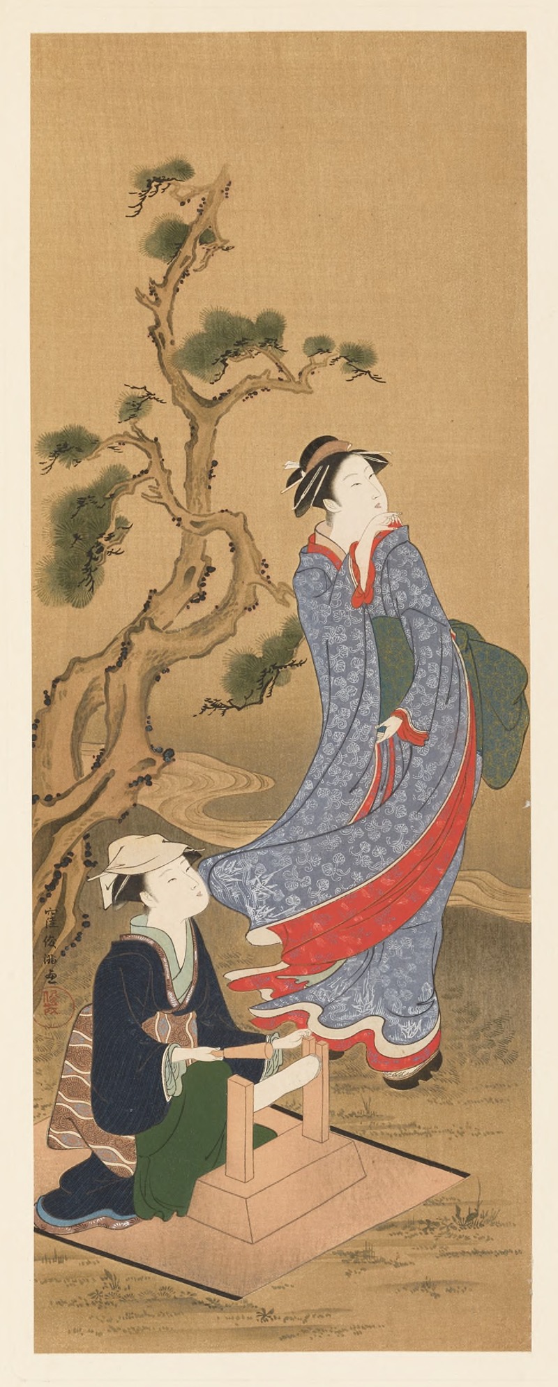 Shiichi Tajima - Masterpieces selected from the Ukiyoyé School, Pl.11