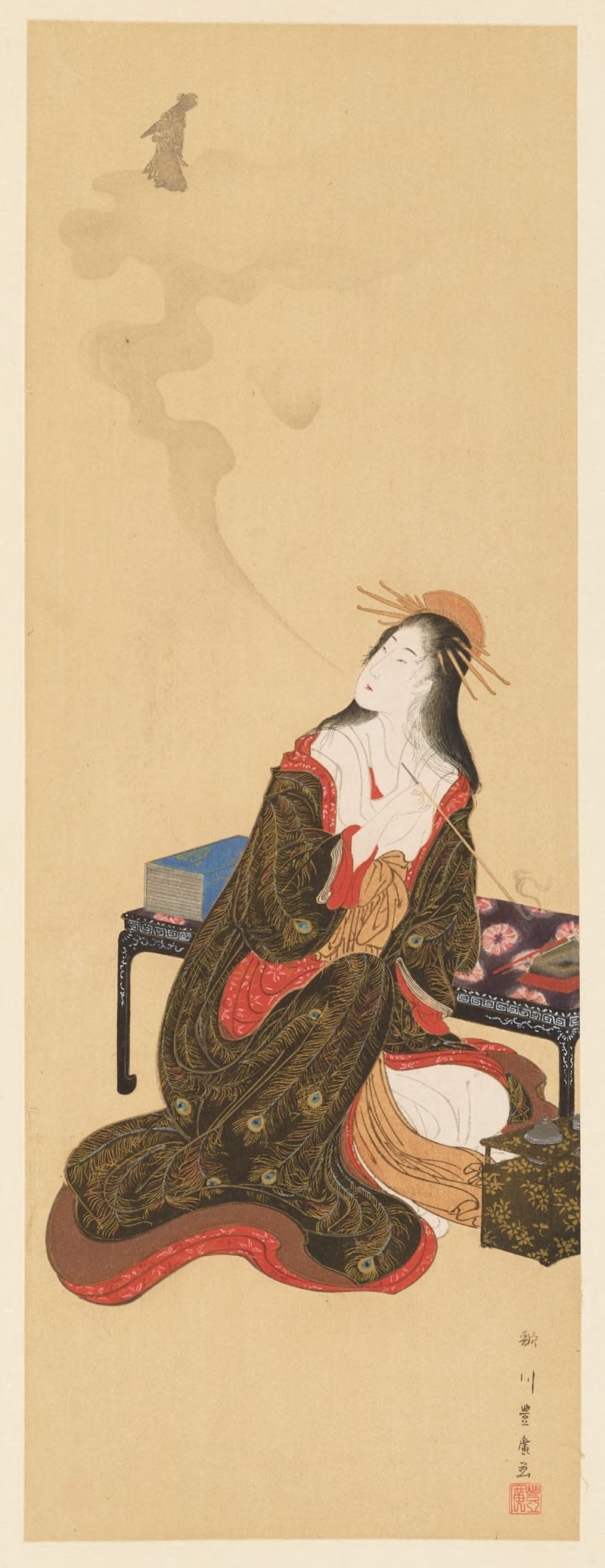 Shiichi Tajima - Masterpieces selected from the Ukiyoyé School, Pl.15