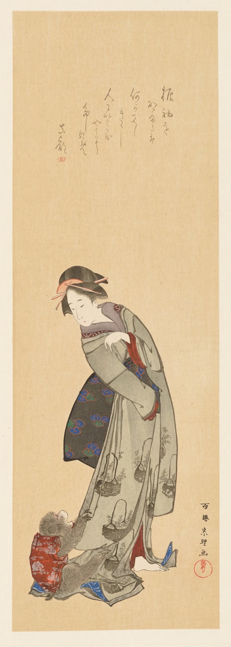 Shiichi Tajima - Masterpieces selected from the Ukiyoyé School, Pl.26
