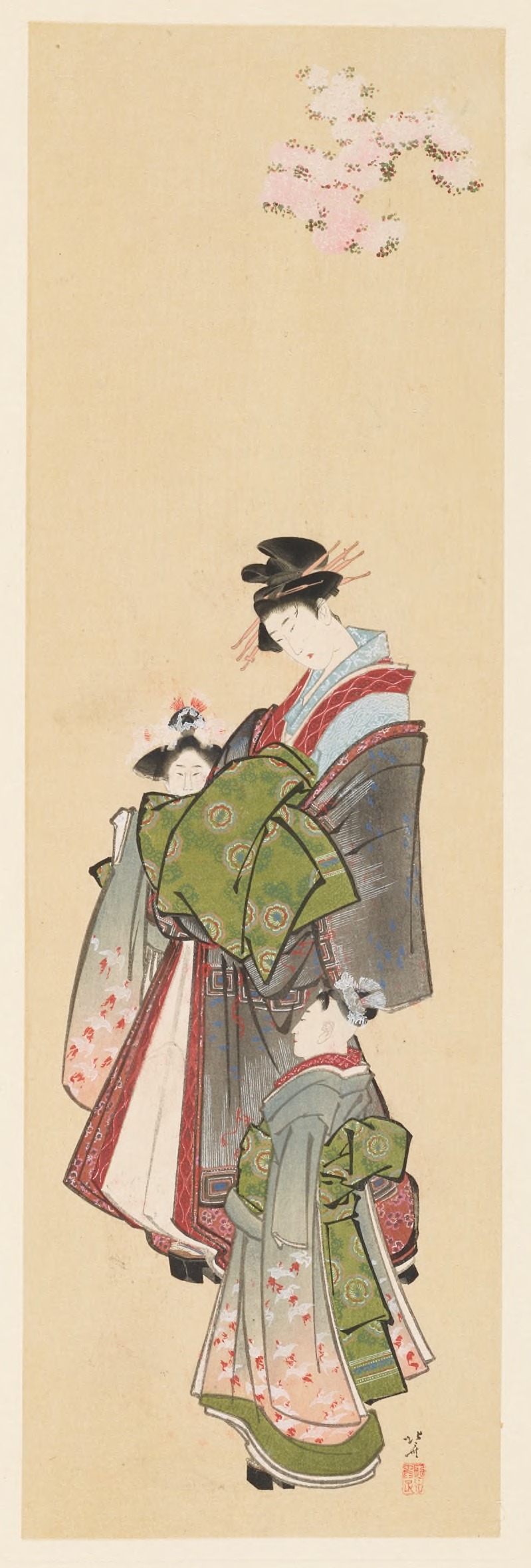 Shiichi Tajima - Masterpieces selected from the Ukiyoyé School, Pl.27