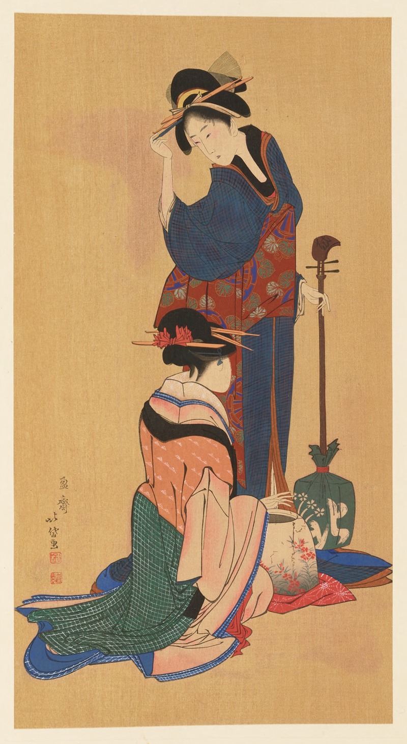 Shiichi Tajima - Masterpieces selected from the Ukiyoyé School, Pl.33