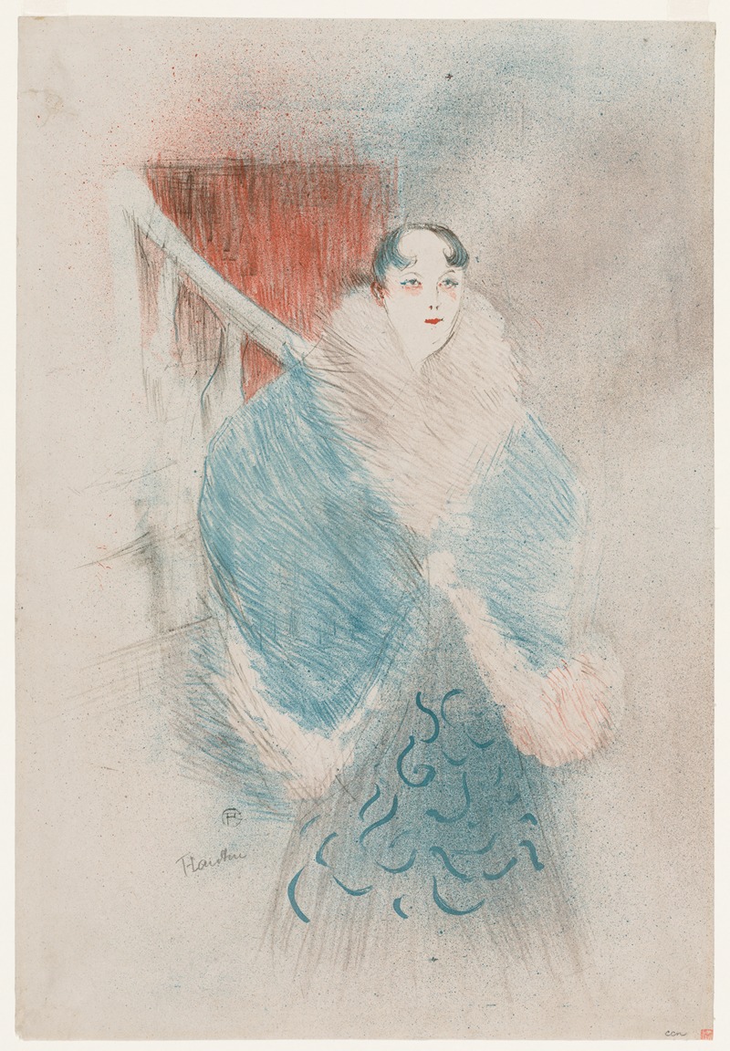 Henri de Toulouse-Lautrec - Elsa, Dite La Viennoise