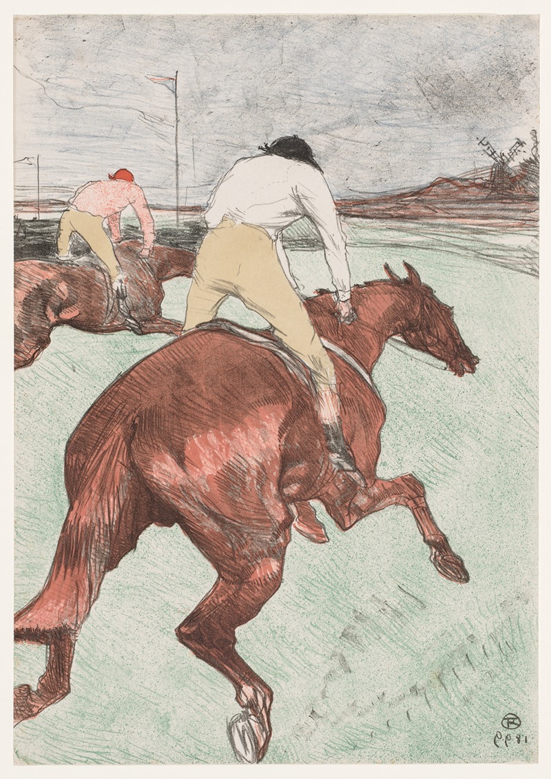 Henri de Toulouse-Lautrec - The Jockey