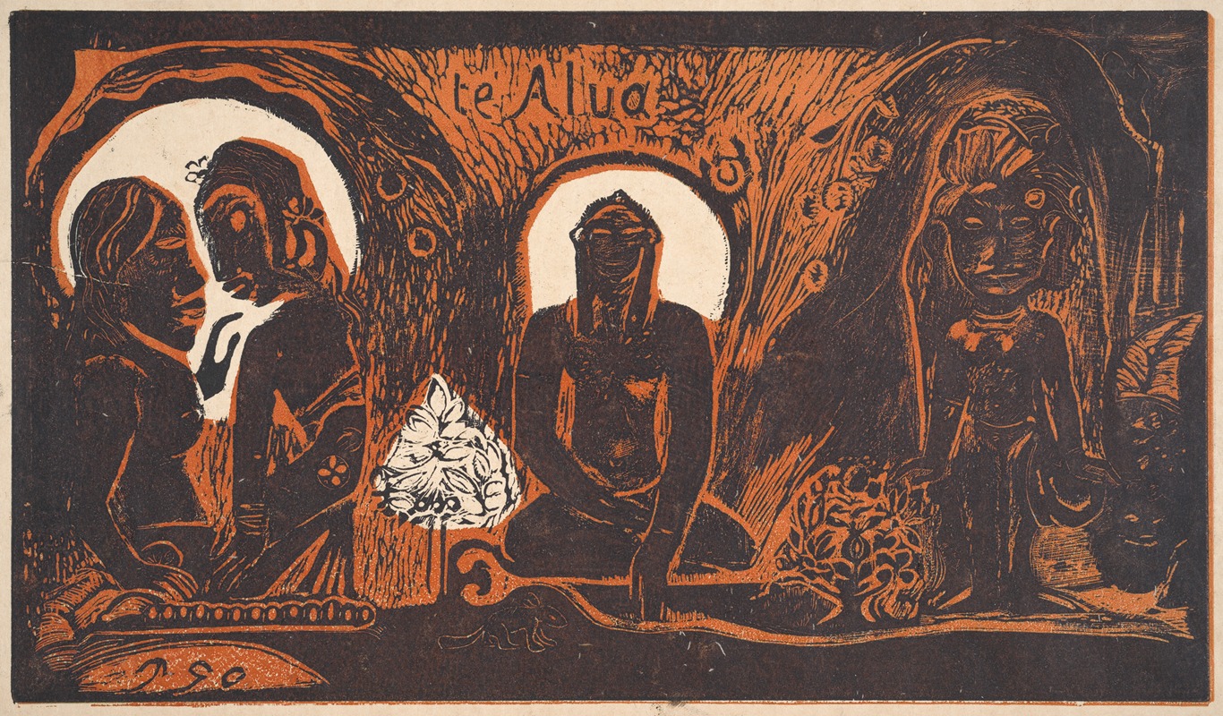Paul Gauguin - Te Atua (The Gods)