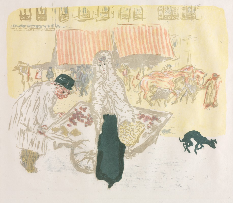 Pierre Bonnard - Some Aspects Of Paris Life,The Pushcart