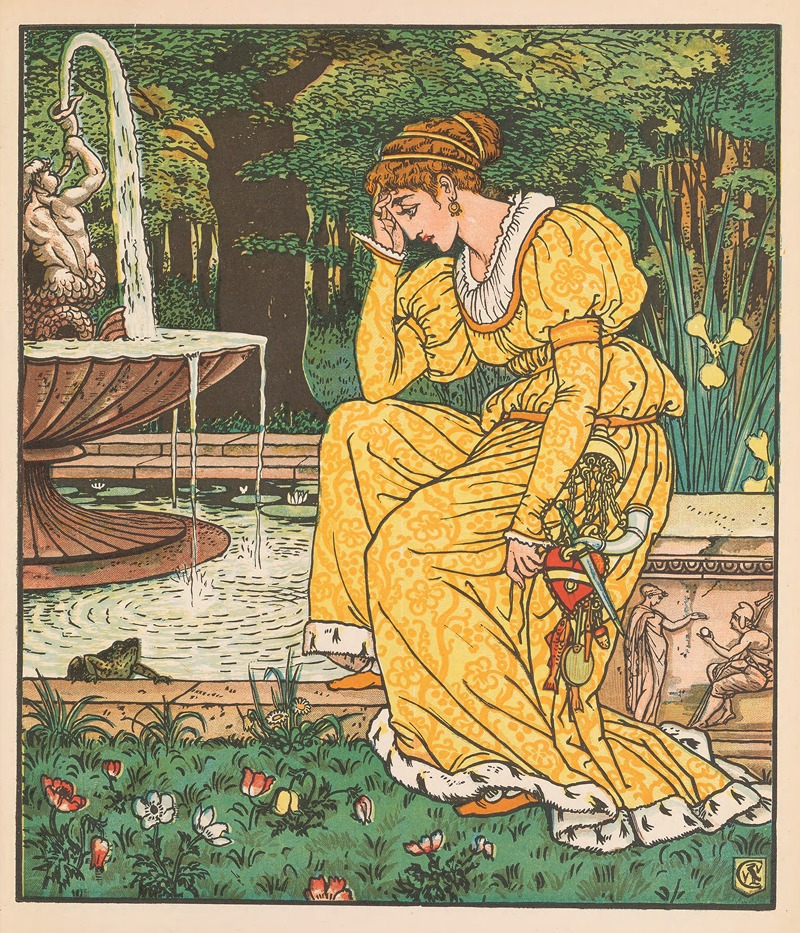 Walter Crane - Beauty and the beast Pl. 06