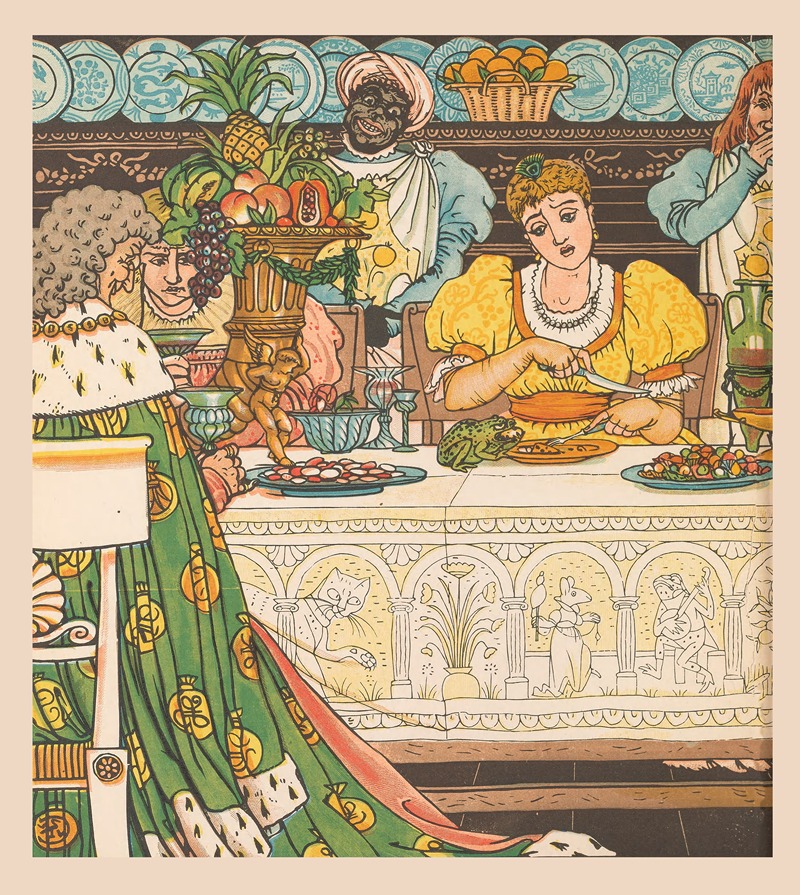 Walter Crane - Beauty and the beast Pl. 08