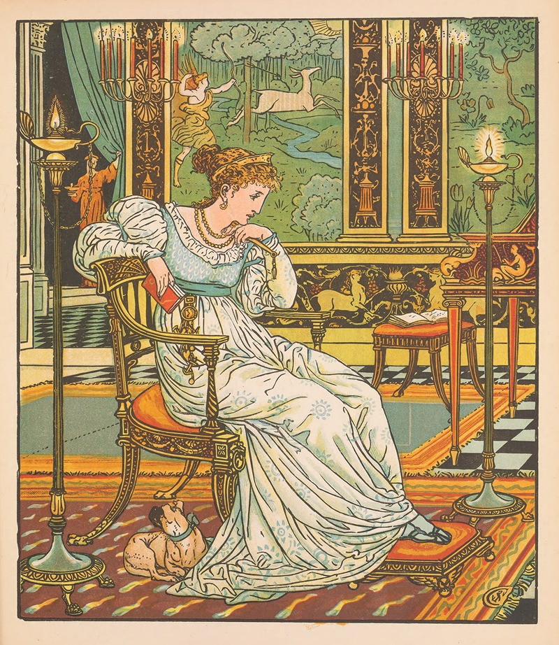 Walter Crane - Beauty and the beast Pl. 13