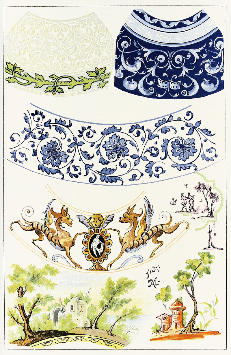 Edouard Garnier - Dictionnaire De La Céramique Pl.15
