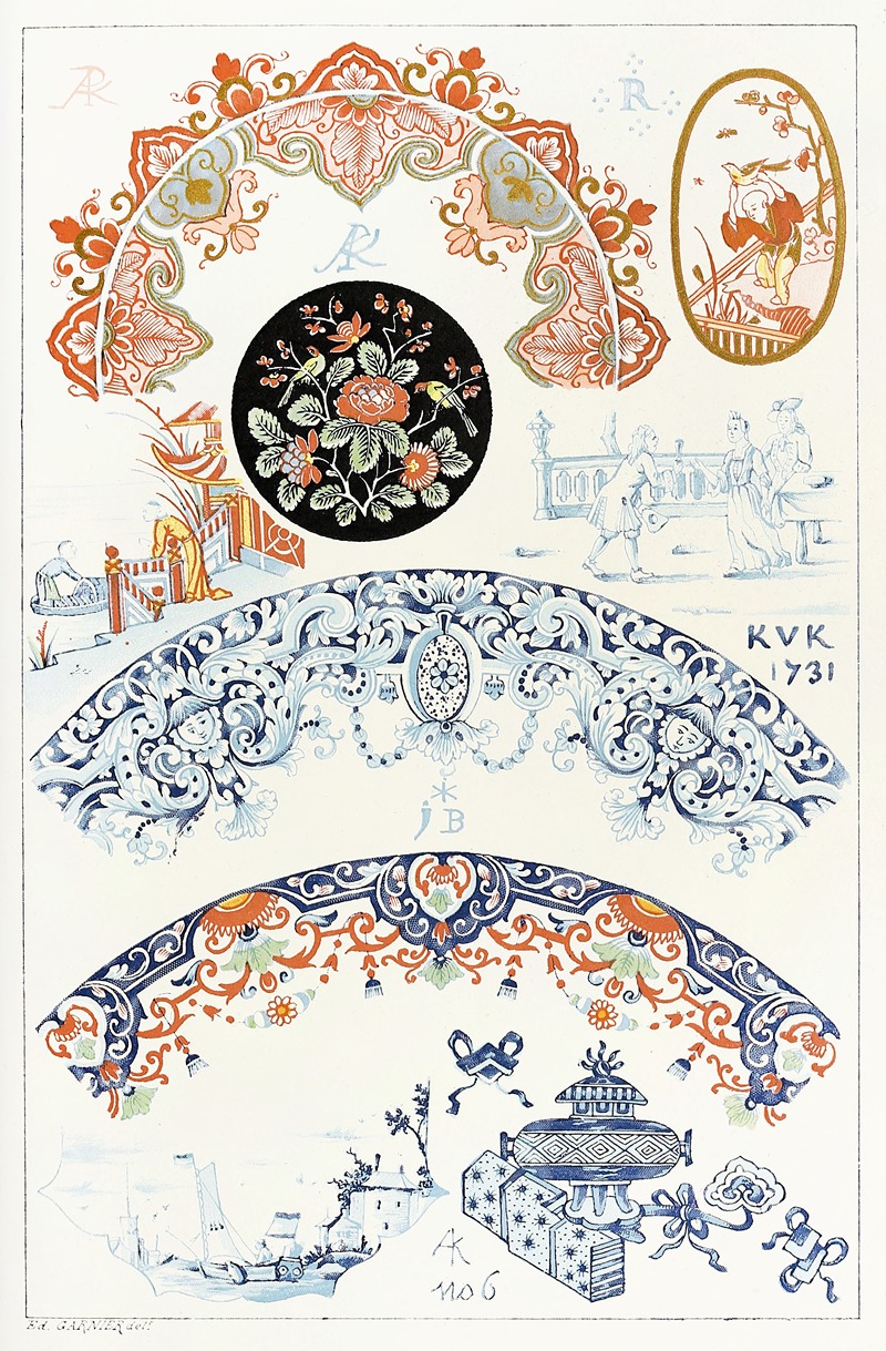 Edouard Garnier - Dictionnaire De La Céramique Pl.16
